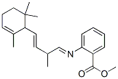 84145-53-9,methyl 2-[[2-methyl-4-(2,6,6-trimethyl-2-cyclohexen-1-yl)-3-butenylidene]amino]benzoate