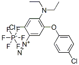84196-03-2,2-chloro-5-(4-chlorophenoxy)-4-diethylaminobenzenediazonium hexafluorophosphate