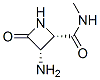 84209-05-2,2-Azetidinecarboxamide,3-amino-N-methyl-4-oxo-,cis-(9CI)