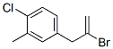 842140-31-2,2-Bromo-3-(4-chloro-3-methylphenyl)prop-1-ene
