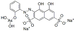 84215-48-5,disodium 3-[[2-[(dihydroxyarsino)oxy]phenyl]azo]-4,5-dihydroxynaphthalene-2,7-disulphonate