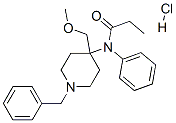 84255-05-0,N-[1-benzyl-4-(methoxymethyl)piperidin-4-yl]-N-phenylpropionamide hydrochloride