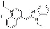 84255-09-4,1-ethyl-4-[(3-ethyl-3H-benzoselenazol-2-ylidene)methyl]quinolinium iodide