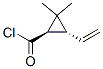 84368-72-9,Cyclopropanecarbonyl chloride, 3-ethenyl-2,2-dimethyl-, (1R,3R)- (9CI)