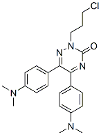 84423-97-2,2-(3-chloropropyl)-5,6-bis(4-dimethylaminophenyl)-1,2,4-triazin-3-one