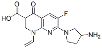 84424-09-9,7-(3-aminopyrrolidin-1-yl)-1-ethenyl-6-fluoro-4-oxo-1,8-naphthyridine- 3-carboxylic acid