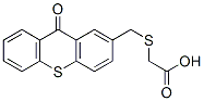 84434-06-0,[[(9-oxo-9H-thioxanthen-2-yl)methyl]thio]acetic acid