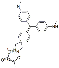 84434-47-9,[4-[[4-(dimethylamino)phenyl][4-(methylamino)phenyl]methylene]cyclohexa-2,5-dien-1-ylidene]dimethylammonium acetate