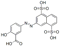 84455-34-5,5-[(4,8-disulpho-2-naphthyl)azo]salicylic acid