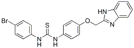 84483-96-5,3-[4-(1H-benzoimidazol-2-ylmethoxy)phenyl]-1-(4-bromophenyl)thiourea