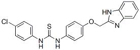 84483-97-6,3-[4-(1H-benzoimidazol-2-ylmethoxy)phenyl]-1-(4-chlorophenyl)thiourea