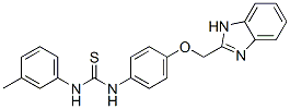 84484-03-7,3-[4-(1H-benzoimidazol-2-ylmethoxy)phenyl]-1-(3-methylphenyl)thiourea