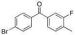 844879-18-1,4-BROMO-3'-FLUORO-4'-METHYLBENZOPHENONE