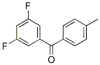 844885-07-0,3,5-DIFLUORO-4'-METHYLBENZOPHENONE