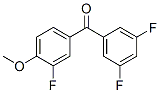 844885-14-9,4-METHOXY-3,3',5'-TRIFLUOROBENZOPHENONE