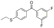 844885-23-0,3,5-DIFLUORO-4'-(ETHYLTHIO)BENZOPHENONE