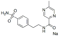 84522-34-9,sodium 5-methyl-N-[2-(4-sulphamoylphenyl)ethyl]pyrazinecarboxamidate