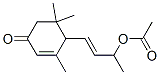 84551-78-0,1-(2,6,6-trimethyl-4-oxocyclohex-2-enyl)buten-3-yl acetate