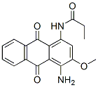 84560-13-4,N-(4-amino-9,10-dihydro-3-methoxy-9,10-dioxoanthryl)propionamide