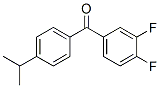 845781-00-2,3,4-DIFLUORO-4'-ISO-PROPYLBENZOPHENONE