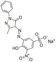 84583-93-7,sodium 3-[(4,5-dihydro-3-methyl-5-oxo-1-phenyl-1H-pyrazol-4-yl)azo]-4-hydroxy-5-nitrobenzenesulphonate