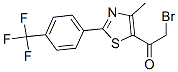 845885-81-6,2-BROMO-1-[4-METHYL-2-[4-(TRIFLUOROMETHYL)PHENYL]-1,3-THIAZOL-5-YL]-1-ETHANONE