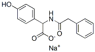 84604-81-9,sodium (4-hydroxyphenyl)[(phenylacetyl)amino]acetate