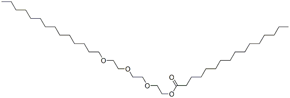 84605-14-1,2-[2-[2-(tetradecyloxy)ethoxy]ethoxy]ethyl palmitate