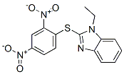 84669-78-3,2-[(2,4-DINITROPHENYL)THIO]-1-ETHYL-1H-BENZIMIDAZOLE