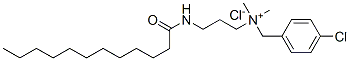 84697-05-2,(p-chlorobenzyl)dimethyl[3-[(1-oxododecyl)amino]propyl]ammonium chloride