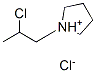 84712-91-4,1-(2-chloropropyl)pyrrolidinium chloride