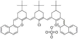 847227-39-8,10-TERT-BUTYL-8-[5-TERT-BUTYL-3-(10-TERT-BUTYL-10,11-DIHYDRO-9H-BENZO[A]XANTHEN-8-YL-METHYLENE)-2-CHLORO-CYCLOHEX-1-ENYLMETHYLENE]-8,9,10,11-TETRAHYDRO-BENZO[A]XANTHENYLIUM PERCHLORATE