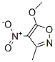 84735-85-3,Isoxazole, 5-methoxy-3-methyl-4-nitro- (9CI)