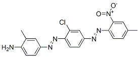 847685-85-2,BENZENAMINE, 4-[[2-CHLORO-4-[(4-METHYL-2-NITROPHENYL)AZO]PHENYL]AZO]-2-METHYL-