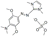 84787-99-5,2-[[4-(dimethylamino)-2,5-dimethoxyphenyl]azo]-1,3-dimethyl-1H-imidazolium methyl sulphate