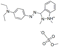 84788-00-1,3-[[4-(diethylamino)phenyl]azo]-1,2-dimethyl-1H-indazolium methyl sulphate