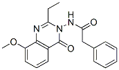 848027-01-0,Benzeneacetamide,  N-(2-ethyl-8-methoxy-4-oxo-3(4H)-quinazolinyl)-