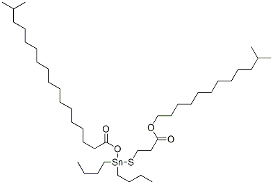 84803-43-0,isotridecyl 3-[[dibutyl[(1-oxoisooctadecyl)oxy]stannyl]thio]propionate