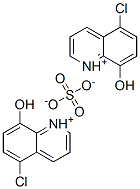 84803-49-6,bis(5-chloro-8-hydroxyquinolinium) sulphate