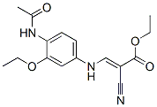 848133-74-4,2-PROPENOIC ACID, 3-[[4-(ACETYLAMINO)-3-ETHOXYPHENYL]AMINO]-2-CYANO-, ETHYL ESTER
