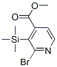 848243-28-7,2-BROMO-3-TRIMETHYLSILANYL-ISONICOTINIC ACID METHYL ESTER