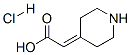 84839-57-6,PIPERIDIN-4-YLIDENE-ACETIC ACID HYDROCHLORIDE