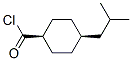 84855-55-0,Cyclohexanecarbonyl chloride, 4-(2-methylpropyl)-, cis- (9CI)