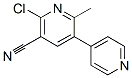 84884-31-1,6-CHLORO-2-METHYL-3,4'-BIPYRIDINE-5-CARBONITRILE