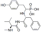 84890-90-4,[(1R)-2-(4-hydroxyphenyl)-1-[[(1S)-1-[[(2S)-3-methyl-2-methylamino-but anoyl]carbamoyl]-2-phenyl-ethyl]amino]ethyl]phosphonic acid