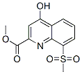 849022-00-0,2-Quinolinecarboxylic  acid,  4-hydroxy-8-(methylsulfonyl)-,  methyl  ester