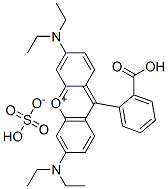 84912-22-1,9-(2-carboxyphenyl)-3,6-bis(diethylamino)xanthylium hydrogen sulphate