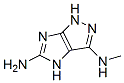 849479-15-8,Imidazo[4,5-c]pyrazole-3,5-diamine,  1,4-dihydro-N3-methyl-  (9CI)