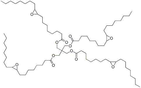 85006-09-3,2,2-bis[[[8-(3-octyloxiranyl)octanoyl]oxy]methyl]propane-1,3-diyl bis(3-octyloxiran-2-octanoate)