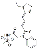 85006-15-1,2-[3-(3-ethylthiazolidin-2-ylidene)prop-1-enyl]-3-[2-[(methylsulphonato)amino]-2-oxoethyl]benzothiazolium